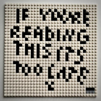 Graduation Buildable Brick Art