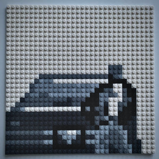 HUMBLE Buildable Brick Art