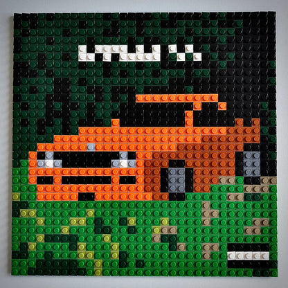 Nostalgia Ultra Buildable Brick Art