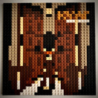 Late Registration Buildable Brick Art