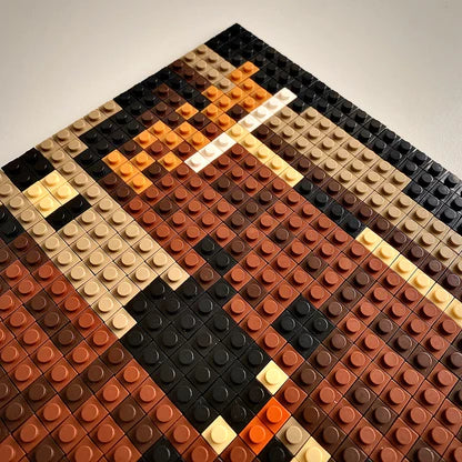 Late Registration Buildable Brick Art